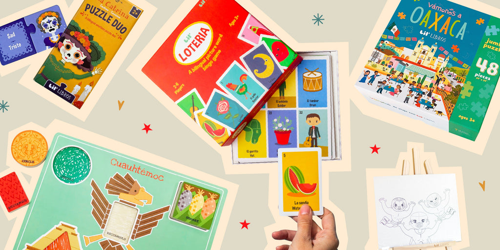 banner image of Lil' Libros game and toys