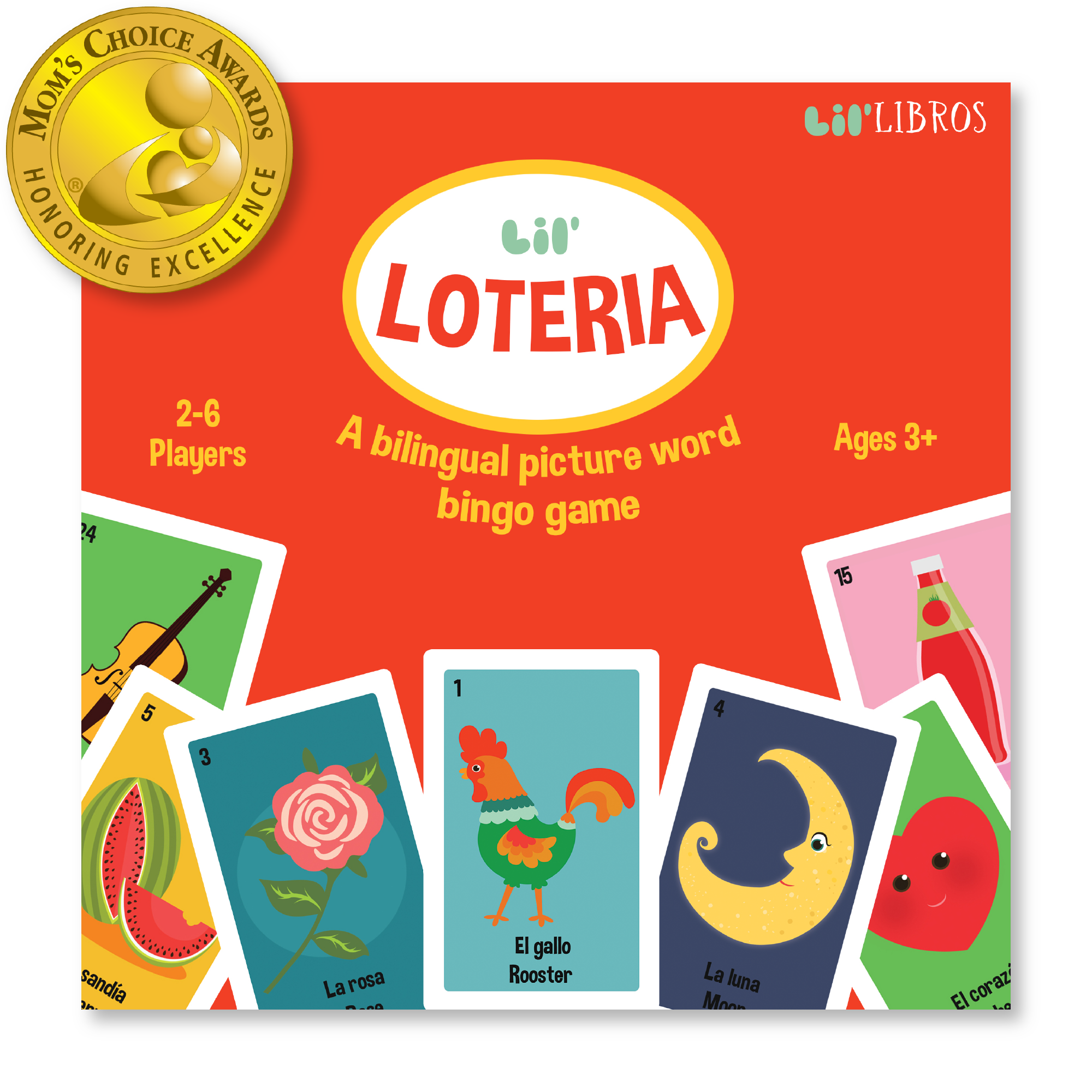 Lil’ Loteria: A Bilingual Picture Word Bingo Game (Bilingual English and Spanish)