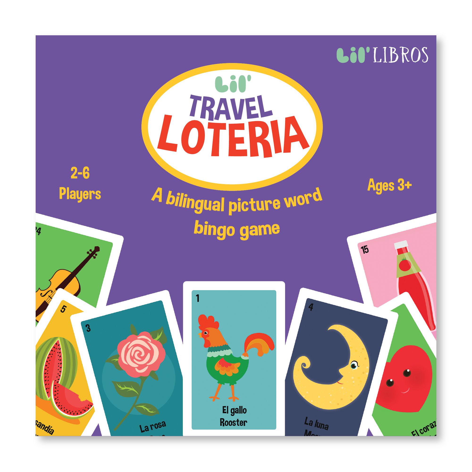 Lil’ Travel Loteria: A Bilingual Picture Word Bingo Game