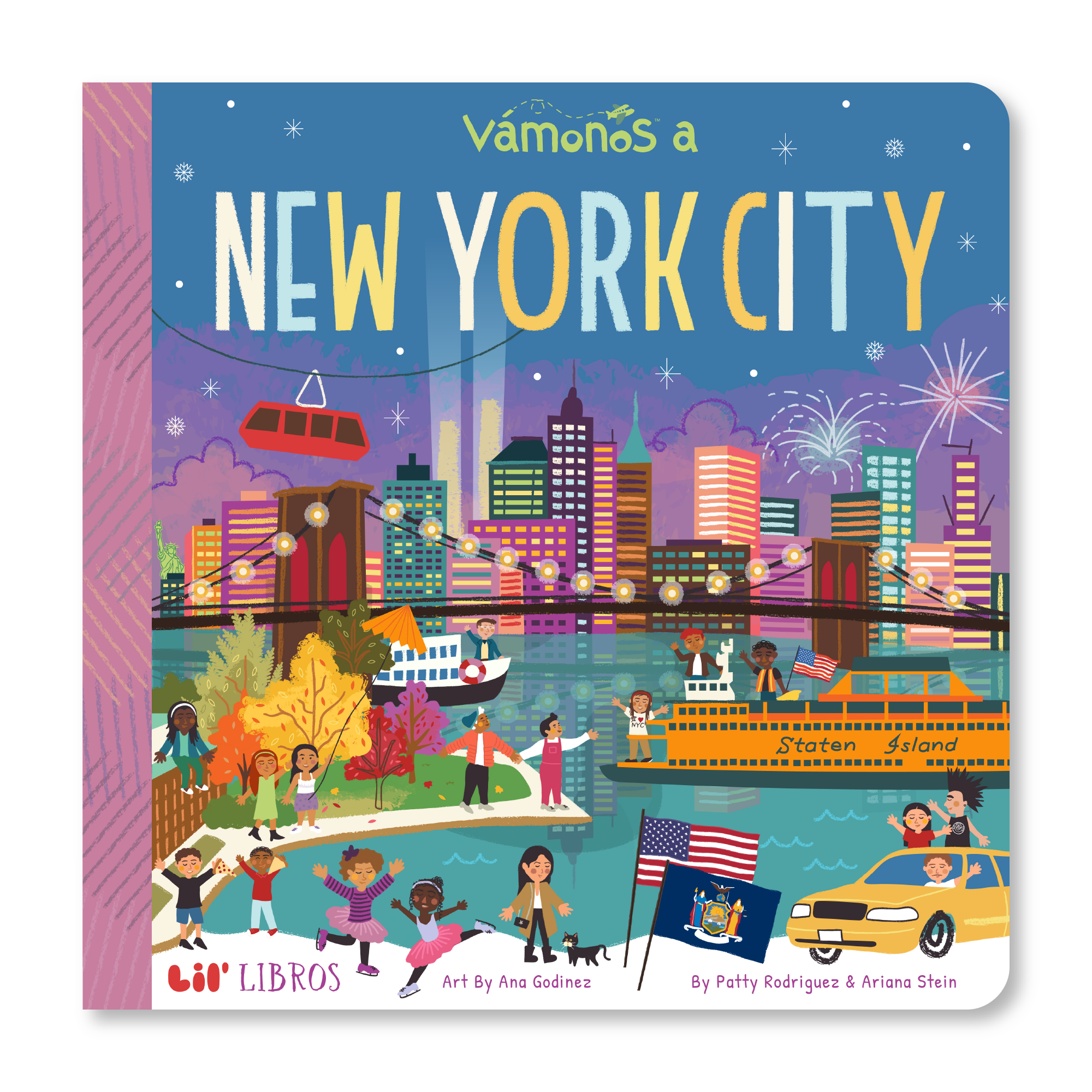 Image of VÁMONOS: New York City board book cover.