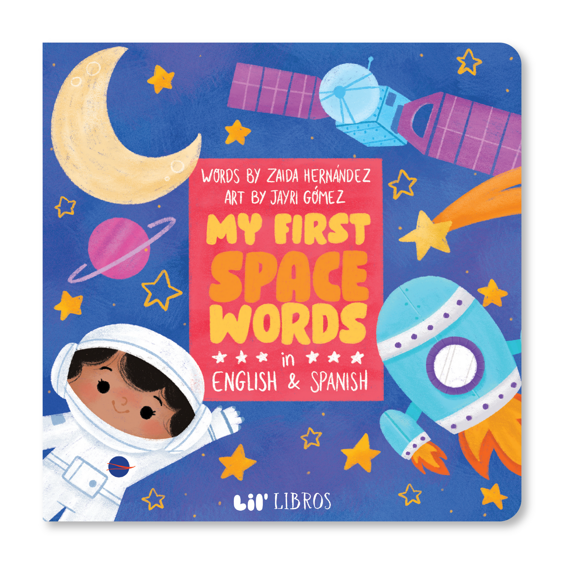 My First Space Words in English & Spanish