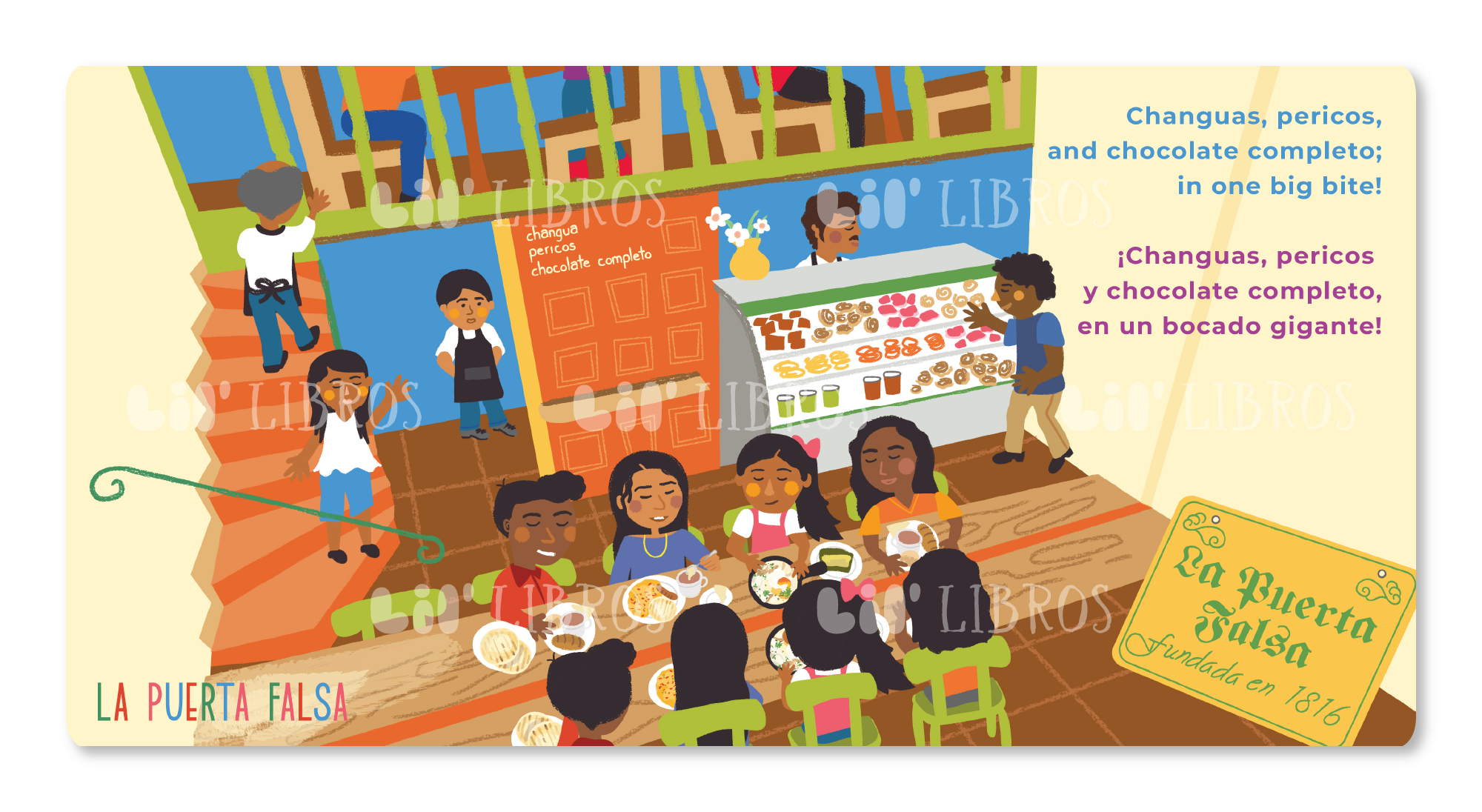 Image of VÁMONOS: Bogotá spread of La Puerta Falsa.