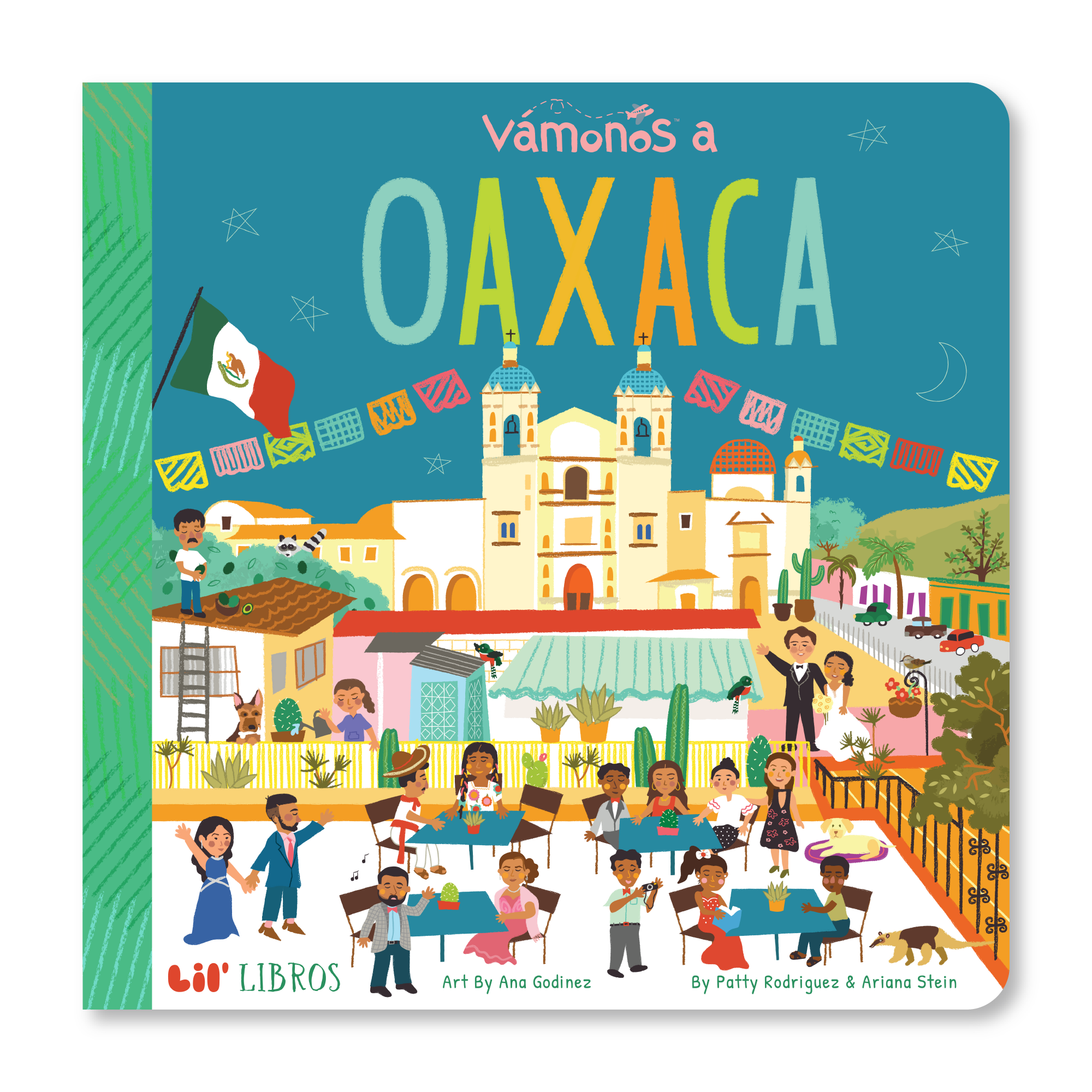 Image of VÁMONOS: Oaxaca board book cover.