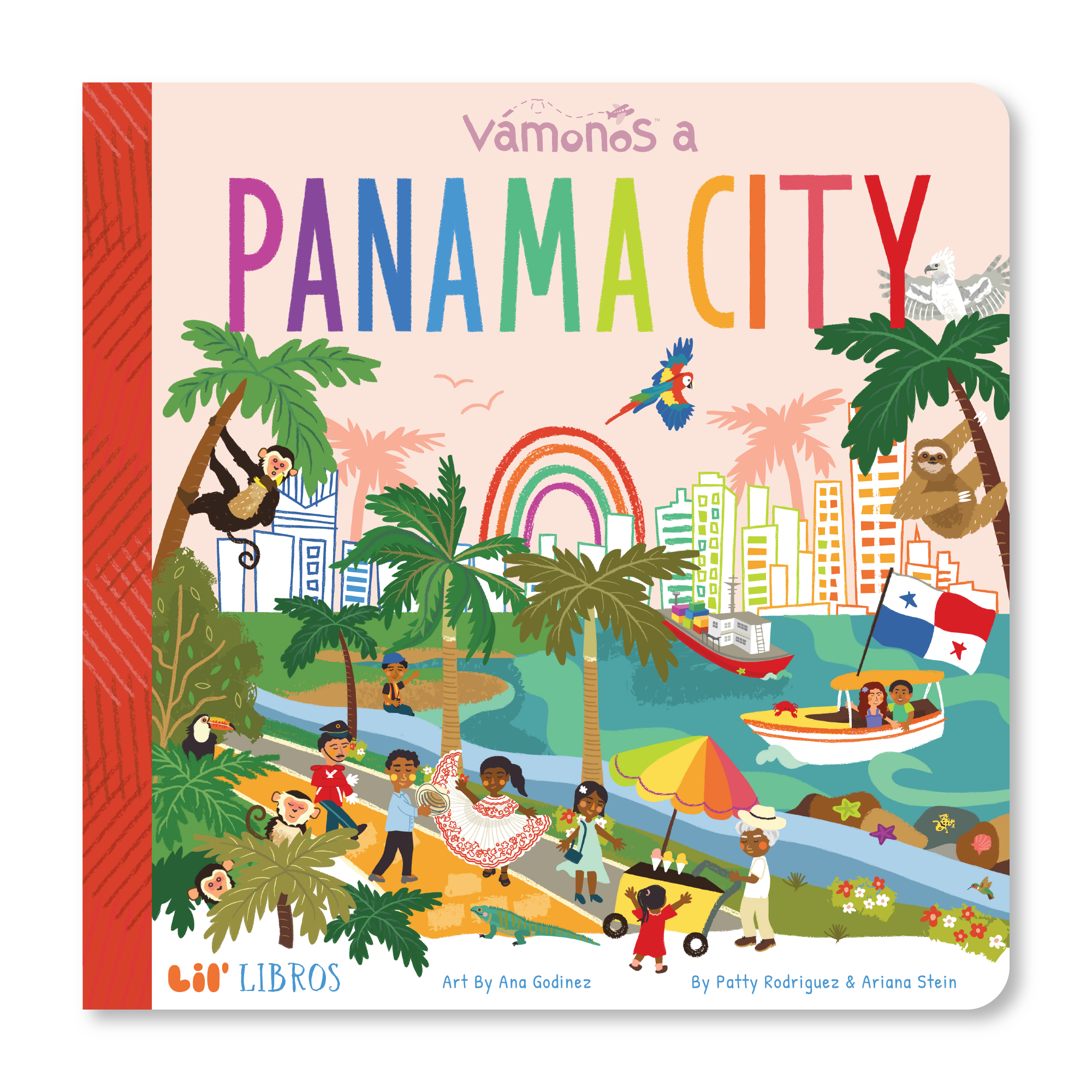 Image of VÁMONOS: Panama City board book cover.